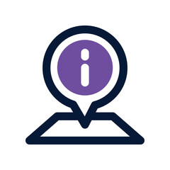 placeholder icon. vector dual tone icon for your website, mobile, presentation, and logo design.