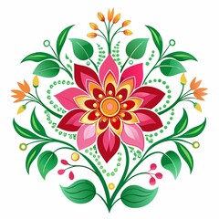 background with flowers