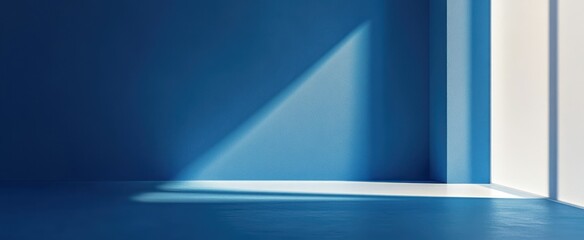 The Blue Minimalist Interior