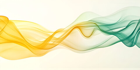 Obraz premium Abstract Colorful Smoke Waves