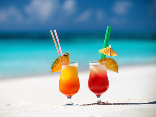 cocktail in paradise