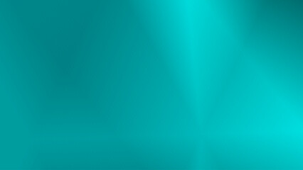 Obraz premium Beautiful turquoise abstract background. Cyan neutral backdrop for presentation design. Blue base for website, print, basis for banners, wallpapers, business cards, brochure, banner, calendar, graphic