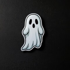 Cute orange Halloween pumpkin with witch hat, cartoon illustration