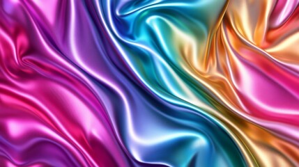 Vibrant Colorful Surfaces with Studio Lighting