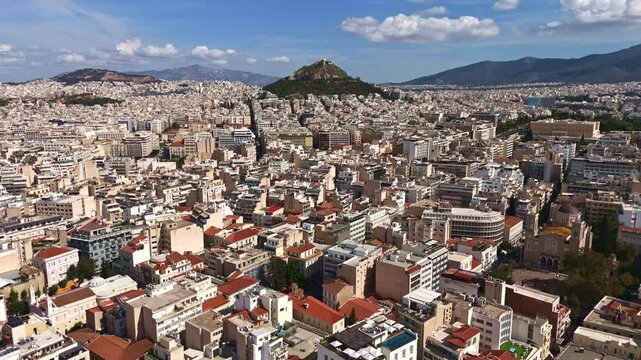 Aerial View of Athens