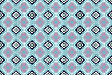 Ethnic pattern seamless geometric,Aztec embroidery border seamless patterns.ethnic pattern seamless,  pattern art wallpaper Background, Design for fabric, curtain, carpet ,geometry seamless pattern
