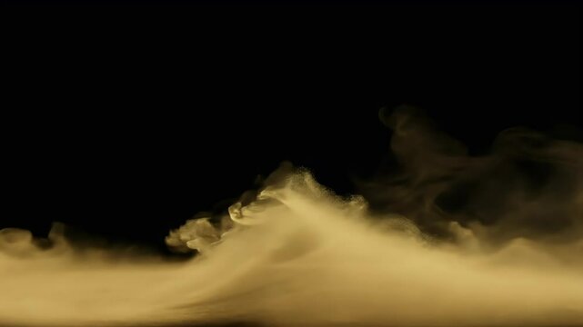 detailed 4K framebyframe animation dust particles smoke rising ground impact simulating jump step dusty surface ideal special effects cinematic overlays comic book cartoon cloud steam manga