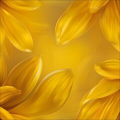 Obraz premium Sunflower(Loyalty, Happiness)_ A bright, uplifting abstract background made of sunflower petals.