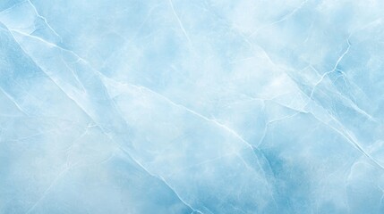 Obraz premium Intricate ice formations on a vibrant blue background ice