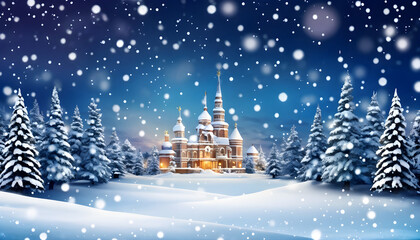 Fototapeta premium Christmas background, unique Christmas wallpaper, Adorable Christmas background, ai generated