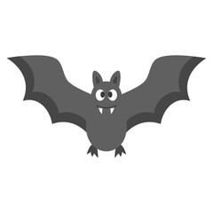 bat animal flat illustration