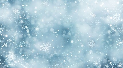 Obraz premium A wintry landscape filled with snowy ground and cloudy skies creates a serene and freezing outdoor scene