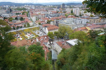 Ljubljana  is the capital and largest city of Slovenia located along a trade route between the northern Adriatic Sea and the Danube region