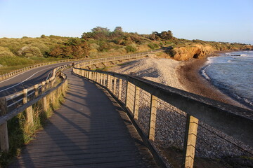 Passerelle au-dessus de la baie de Cayola (Les Sables-d'Olonne, sentier des douaniers)