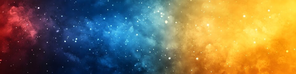 Vibrant Summer Color Gradient Texture Retro Poster Banner Design Header Cover