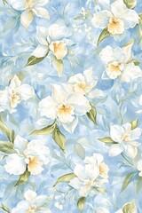 Vibrant Cattleya Orchid Acrylic Painting