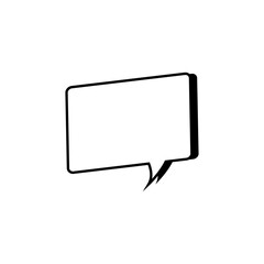 Rounded rectangle speech bubble