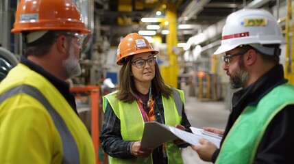 Team Meeting Among Workers Discussing Project Details