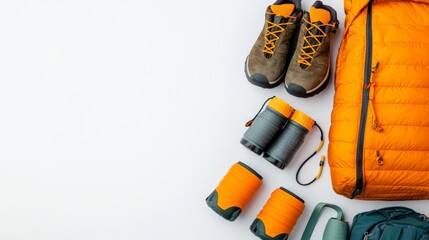 Essential Adventure Equipment for Camping and Climbing: Boots, Sleeping Bag, Binoculars, and More