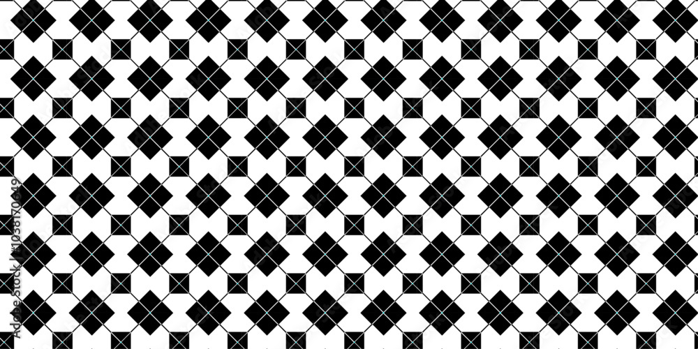 Aufkleber abstract black square shape with futuristic concept background | minimal geometric background. dynam