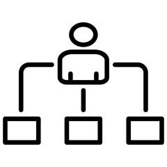 Organization Structure Icon