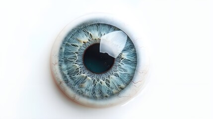 Google Eye On a white background, isolated