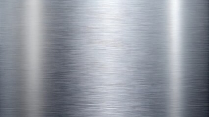 Brushed metal texture with smooth silver surface.