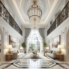 Fototapeta premium Classic House Interior 
