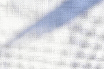 Natural sunlight shadow on white paper background texture
