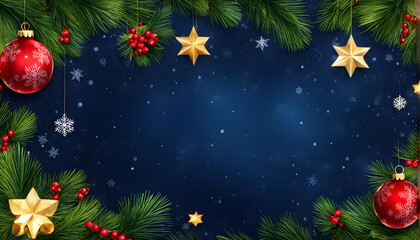 Christmas background, Christmas wallpaper, Christmas aesthetic, Christmas illustration, ai generated