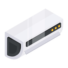 Perfect design icon of air conditioner 

