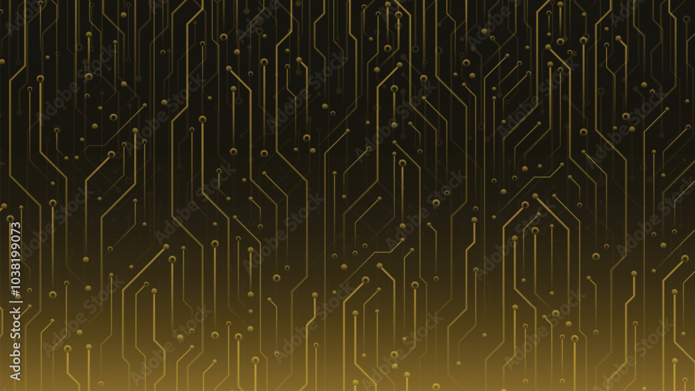 Aufkleber technology graphic background. vector illustration. vector abstract technology circuit lines. techno