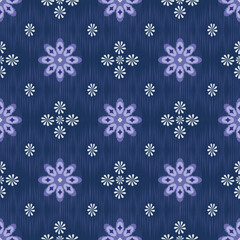christmas background with snowflakes seamless Ikat flora pattern design for fabric curtain wallpaper mattresses carpet floor bed sheet bolster pillow blanket ceramic tile background wrapping ornament