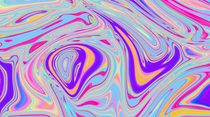 Swirl lines of colorful color marble texture for a background.