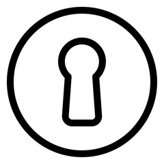 Lock and Unlock Icon for Digital Security, Access Control, and Data Protection