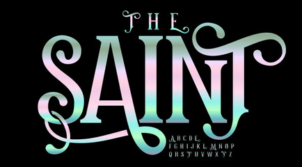 Refined calligraphic alphabet, sophisticated letters with stylish swashes, elegant ornamental font for opulent branding, contemporary logo, victorian monogram, luxurious typography. Vector typeset