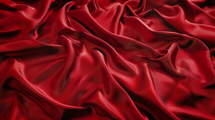 Obraz premium red silk background