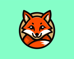 red fox illustration