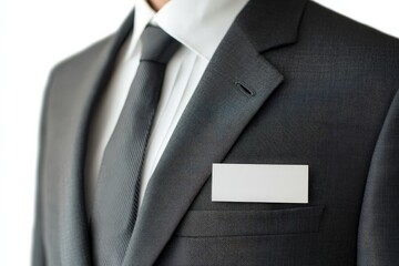 Nametag - Identify Name Clip-On Sign for Work Wear Sale Chest