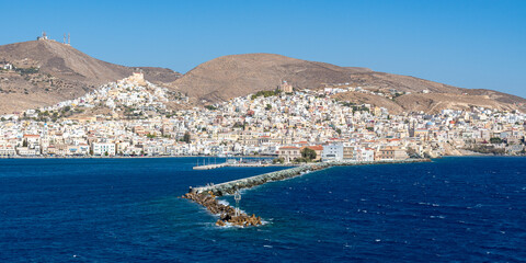 Ermoupoli in Syros island, Greece