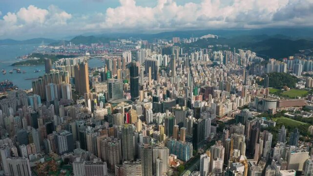 Hong Kong Cityscape Skyline