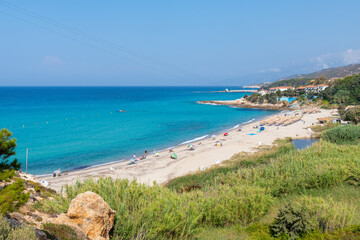 Armenistis beach in Ikaria island, Greece