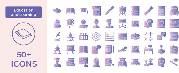 Education and Learning Icon Representing Knowledge, Growth, and Academic Pursuits, Perfect for Highlighting Schools, Online Classes, and Lifelong Learning with an Engaging and Informative Design.