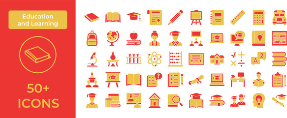 Education and Learning Icon Representing Knowledge, Growth, and Academic Pursuits, Perfect for Highlighting Schools, Online Classes, and Lifelong Learning with an Engaging and Informative Design.