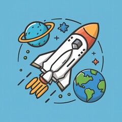 space shuttle launch