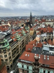 Obraz premium view from charles bridge