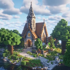 Obraz premium Small church