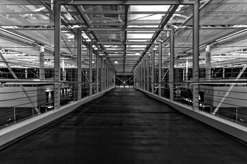 Naklejka premium pedestrian bridge