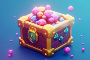 3D Secret Treasure: Buried Wealth of Adventure Game Wallpaper Background