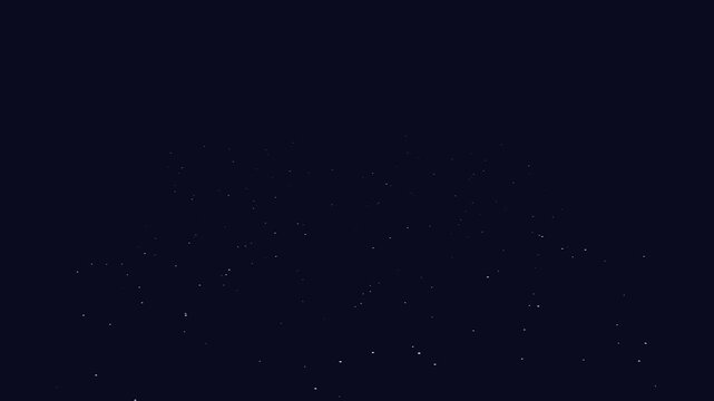 Celestial panorama unfolds as stars streak across the cosmic canvas, their circular paths painted by long exposure. Earth's rotation transforms pinpoints of light into brilliant arcs, revealing the dy